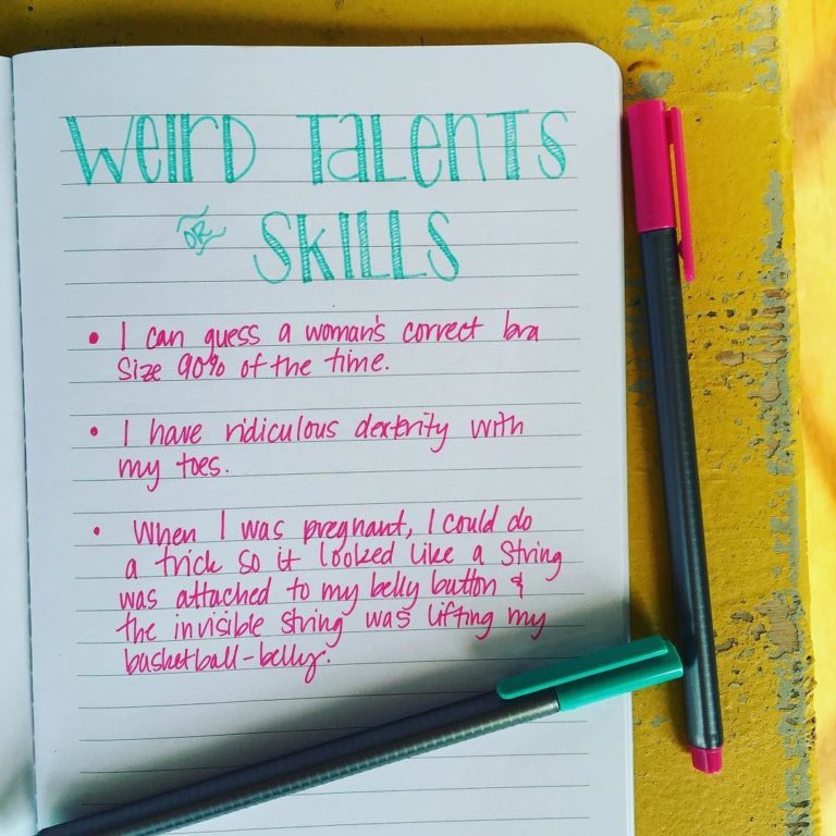 #ListifyLife – Weird Skills or Talents